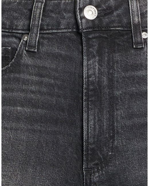 PAIGE Gray Jeans Cotton, Polyester, Elastane