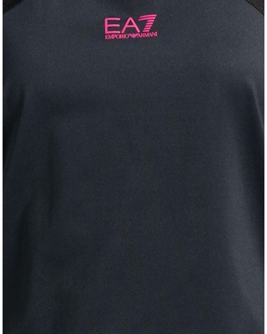 EA7 Black Tank Tops