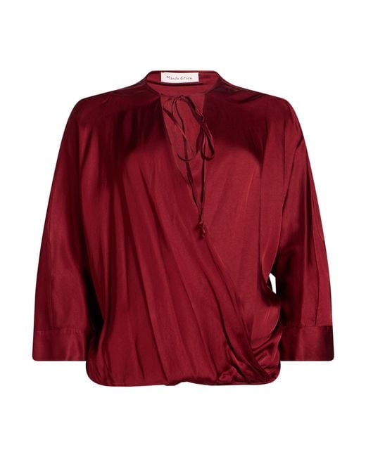 Manila Grace Red Tops
