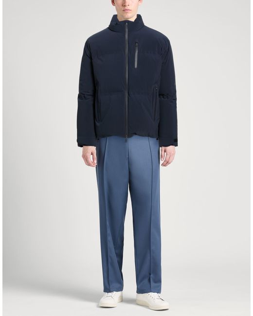 Herno Blue Puffer Polyamide, Elastane for men