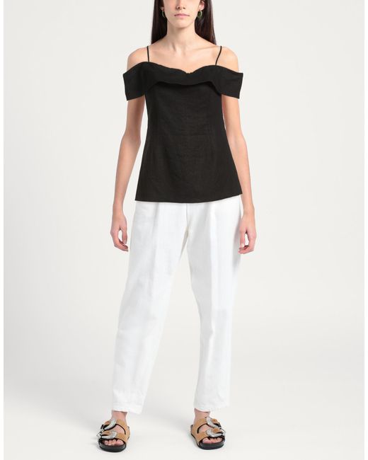 Sandbeige Black Tops