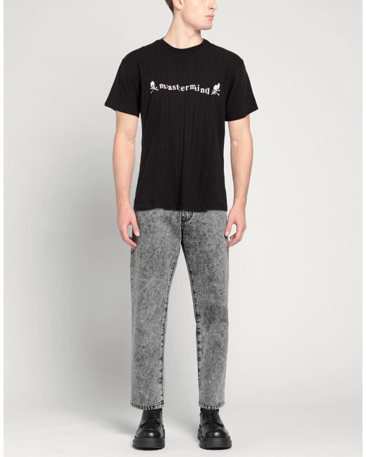 JOHN ELLIOTT x MASTERMIND JAPAN Black T-Shirt Cotton for men
