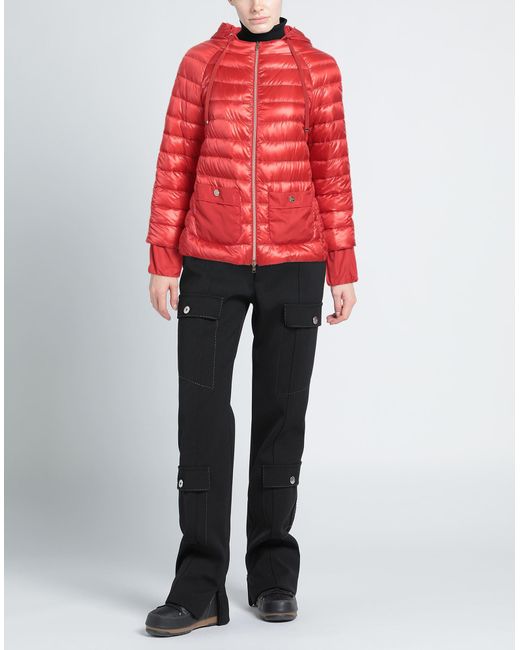 Herno Red Down Jacket