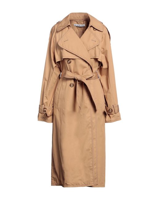 Acne Natural Overcoat & Trench Coat