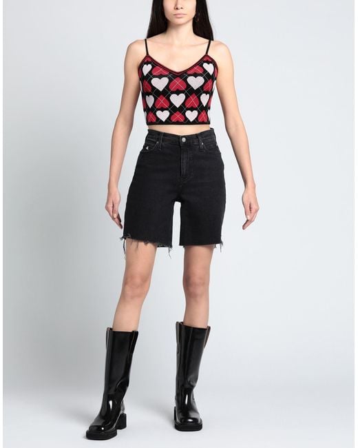 Top MSGM en coloris Red