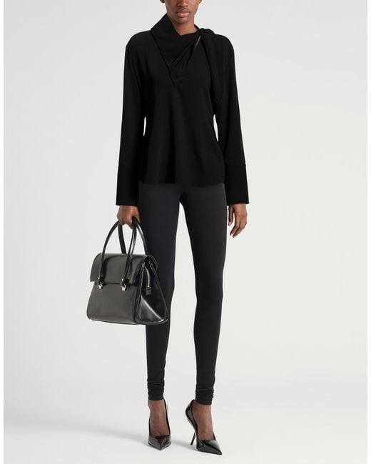 Courreges Black Top Polyester