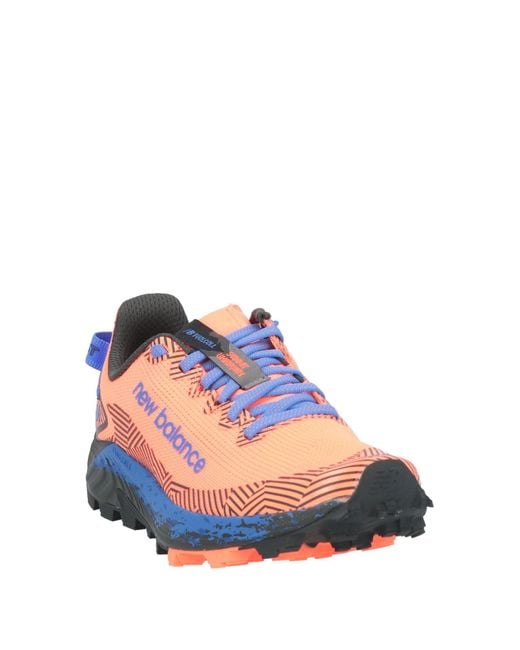 New Balance Blue Coral Sneakers Textile Fibers