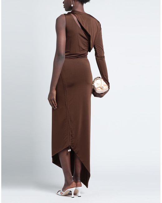 CINQRUE Brown Maxi Dress