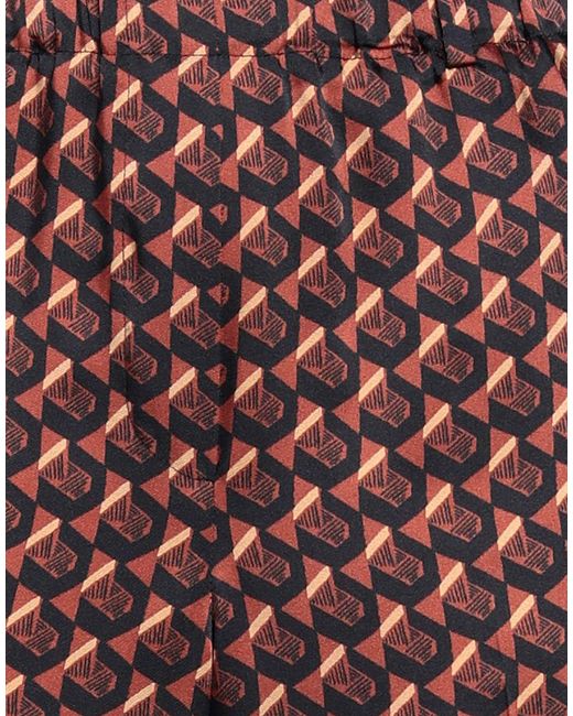 Incotex Red Pants Polyester