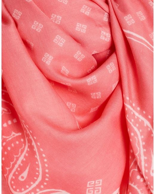 Givenchy Pink Scarves for men