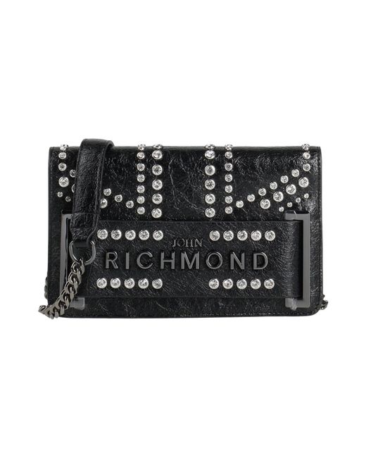 John Richmond Black Cross-Body Bag