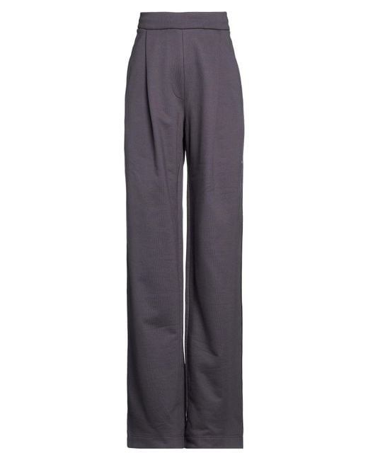 Dries Van Noten Blue Lead Pants Cotton