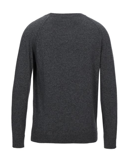 Tsd12 Gray Lead Sweater Lambswool, Polyamide for men