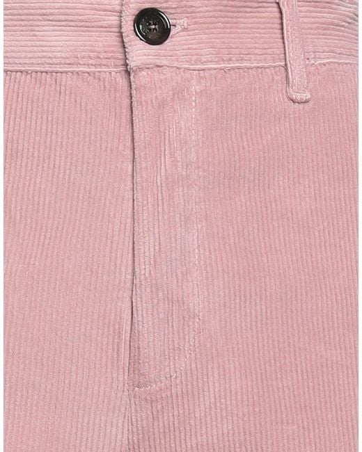 Woolrich Pink Pants Cotton, Lyocell, Elastane