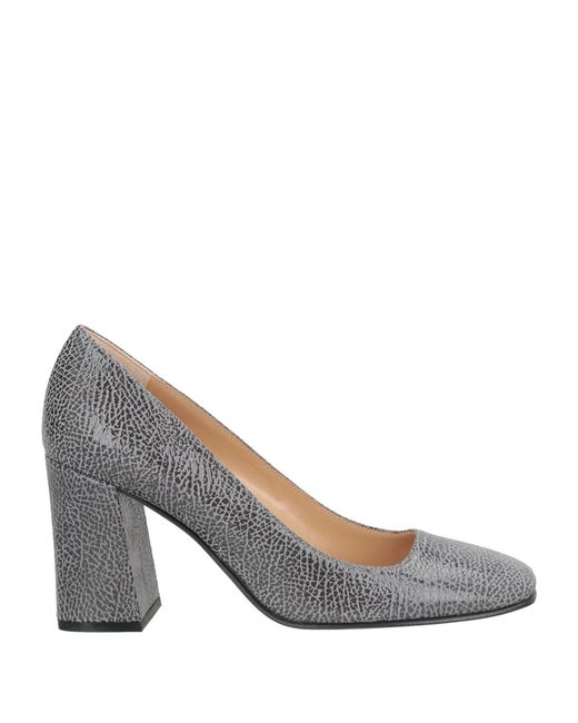 Sergio Rossi Gray Pumps Leather