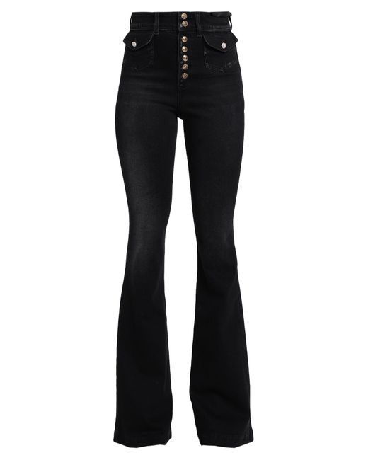 Versace Black Denim Trousers