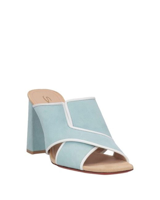 Santoni Blue Sandals