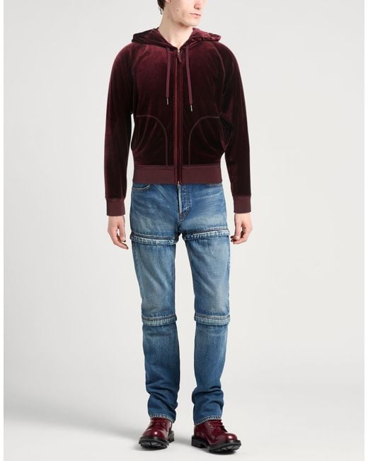 Tom Ford Purple Sweatshirt Triacetate, Polyester for men