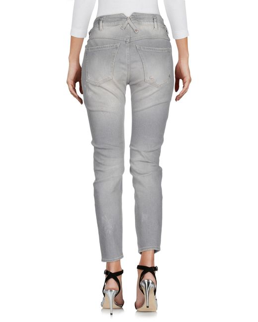 CYCLE Gray Denim Trousers