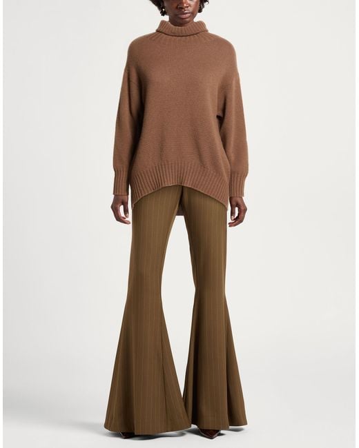 Drumohr Brown Turtleneck Cashmere