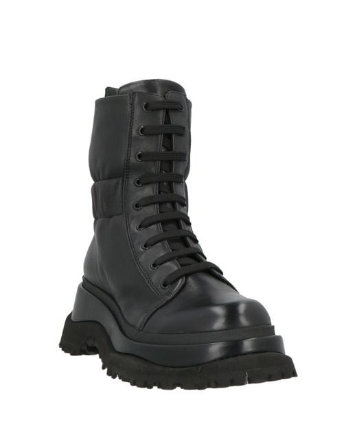 Fabi Black Ankle Boots