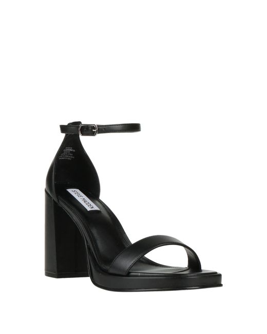 Steve Madden Black Sandals