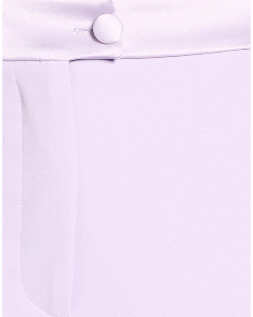 Relish Purple Pants Polyester, Elastane