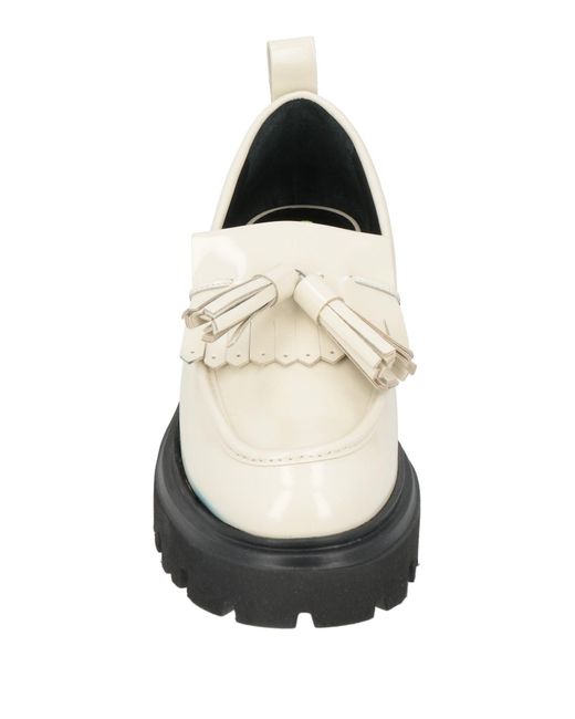 MSGM Natural Loafers
