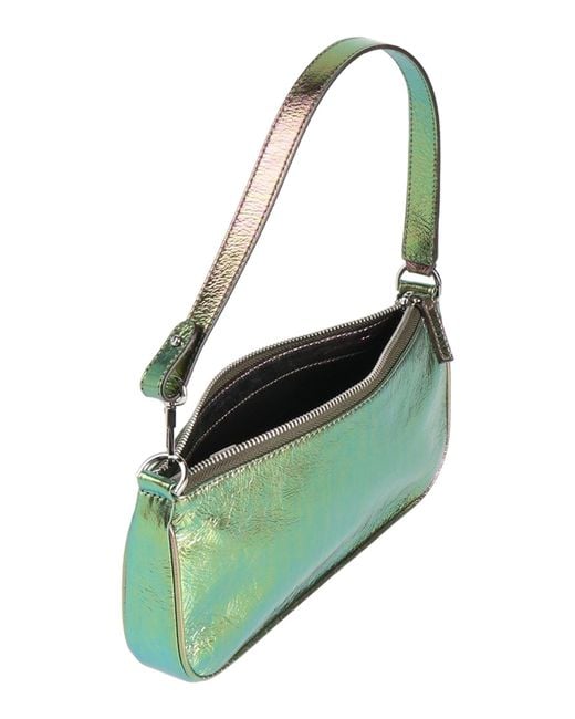 By Far Metallic Handbag Lambskin