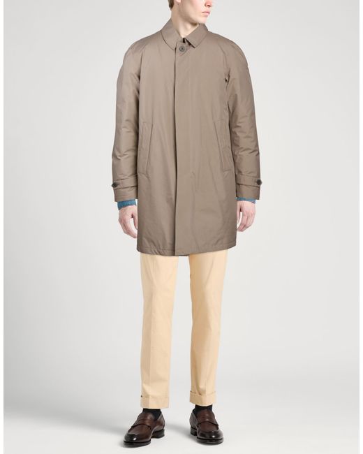 Herno Brown Puffer Polyester for men