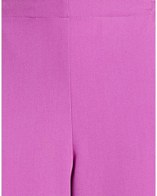 Niu Purple Pants Polyester, Viscose, Elastane
