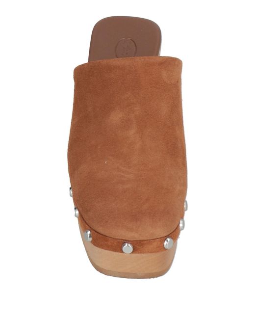 Scholl Brown Mules & Clogs