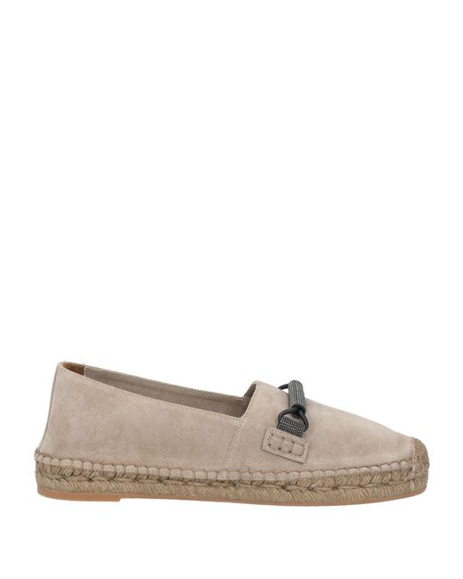 Brunello Cucinelli Gray Espadrilles