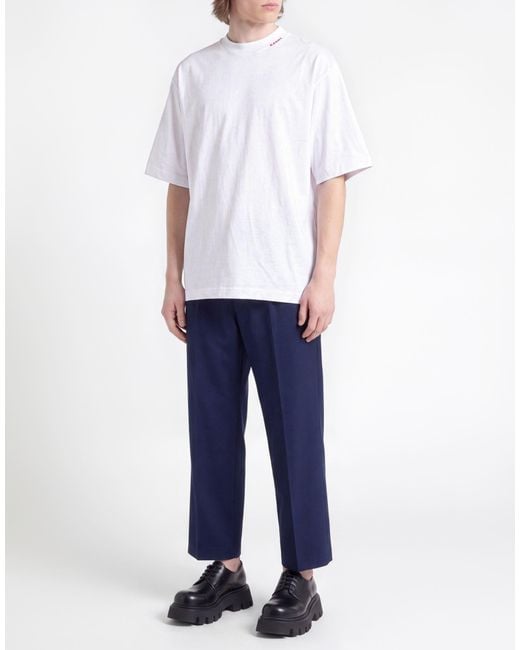 Marni White T-Shirt Cotton for men
