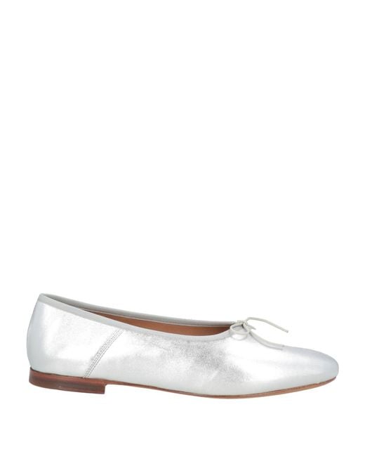 Mansur Gavriel White Ballet Flats