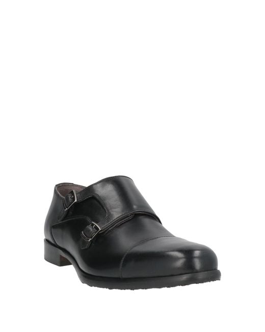 Pollini Gray Loafers Leather for men