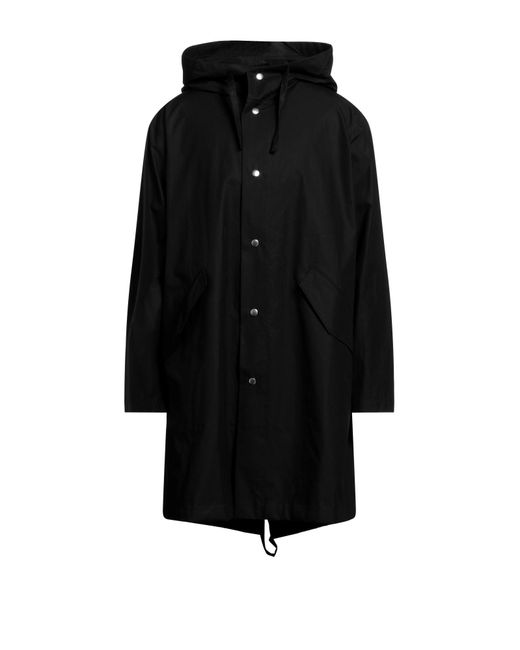Jil Sander Black Overcoat & Trench Coat for men