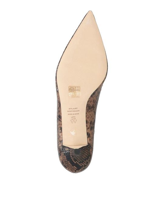Stuart Weitzman Brown Pumps Leather