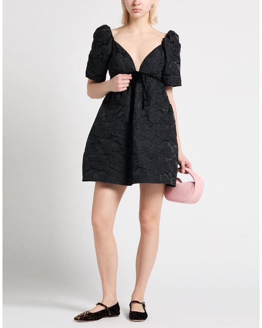 Ganni Black Mini Dresses
