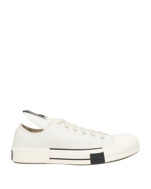 CONVERSE X DRKSHDW Natural Sneakers Textile Fibers for men