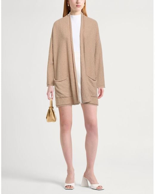 Alpha Studio Natural Cardigan Wool, Polyamide