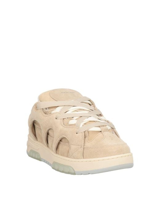 Santha Natural Sand Sneakers Leather