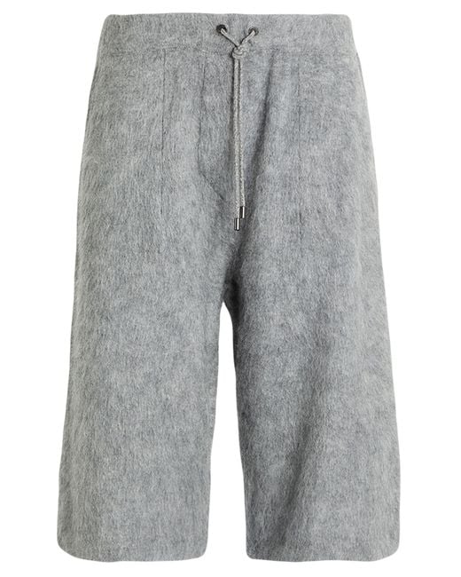 Brunello Cucinelli Gray Shorts & Bermudashorts