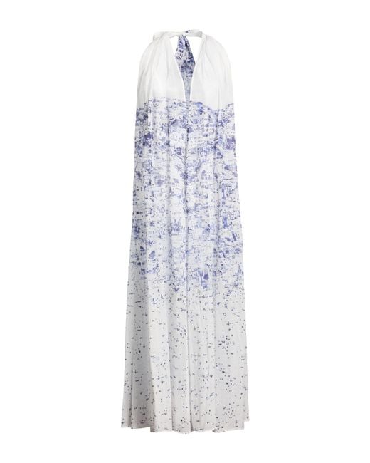 Genny White Maxi Dress Cotton