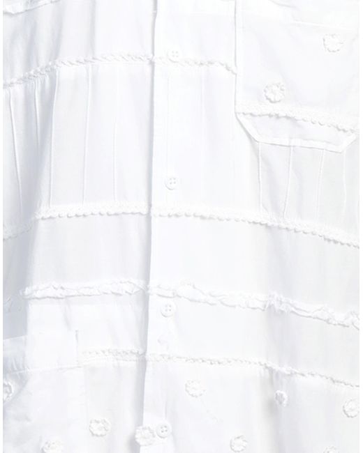 Camisa Engineered Garments de hombre de color White