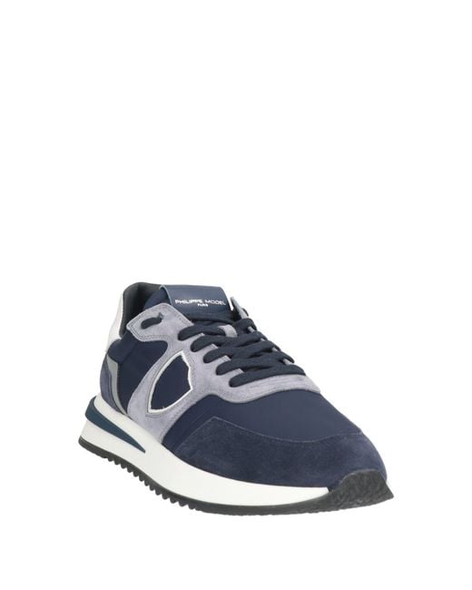 Philippe Model Blue Trainers for men