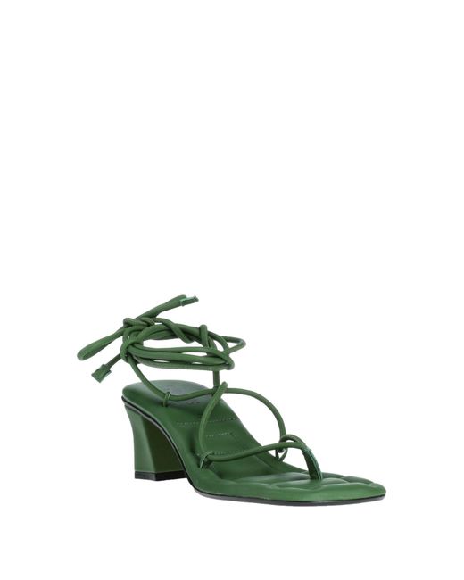 Carmens Green Thong Sandal