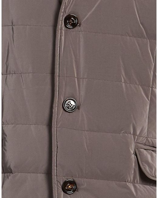 Moorer Brown Khaki Puffer Polyamide, Polyester for men