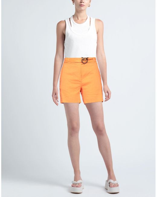 Pinko Orange Shorts & Bermuda Shorts