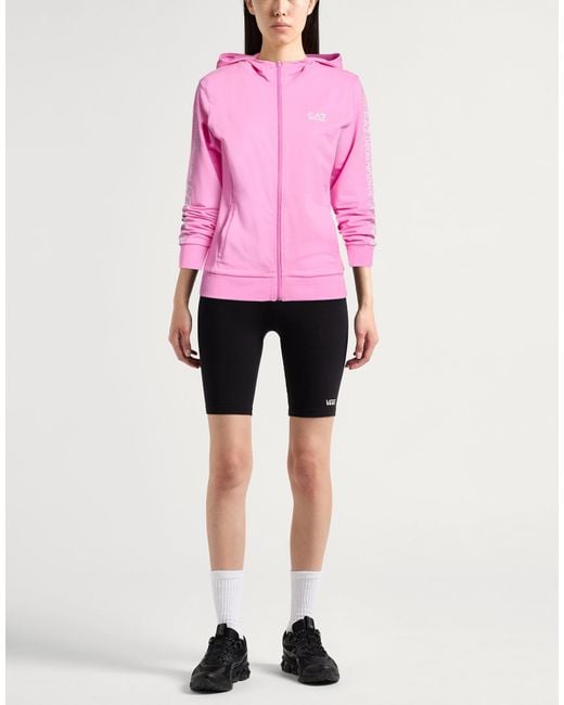 EA7 Pink Sweatshirts